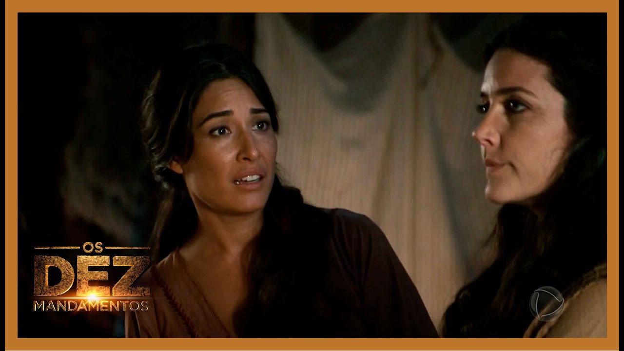 Miran se irrita com opinião de Zípora sobre relacionamento dela com Hur | OS DEZ MANDAMENTOS