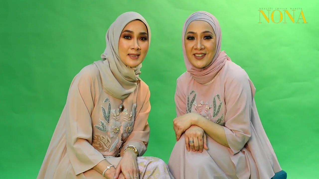 LENSA NONA: Pasangan Kembar Nik Maria dan Nik Marina Lahir 1 Syawal