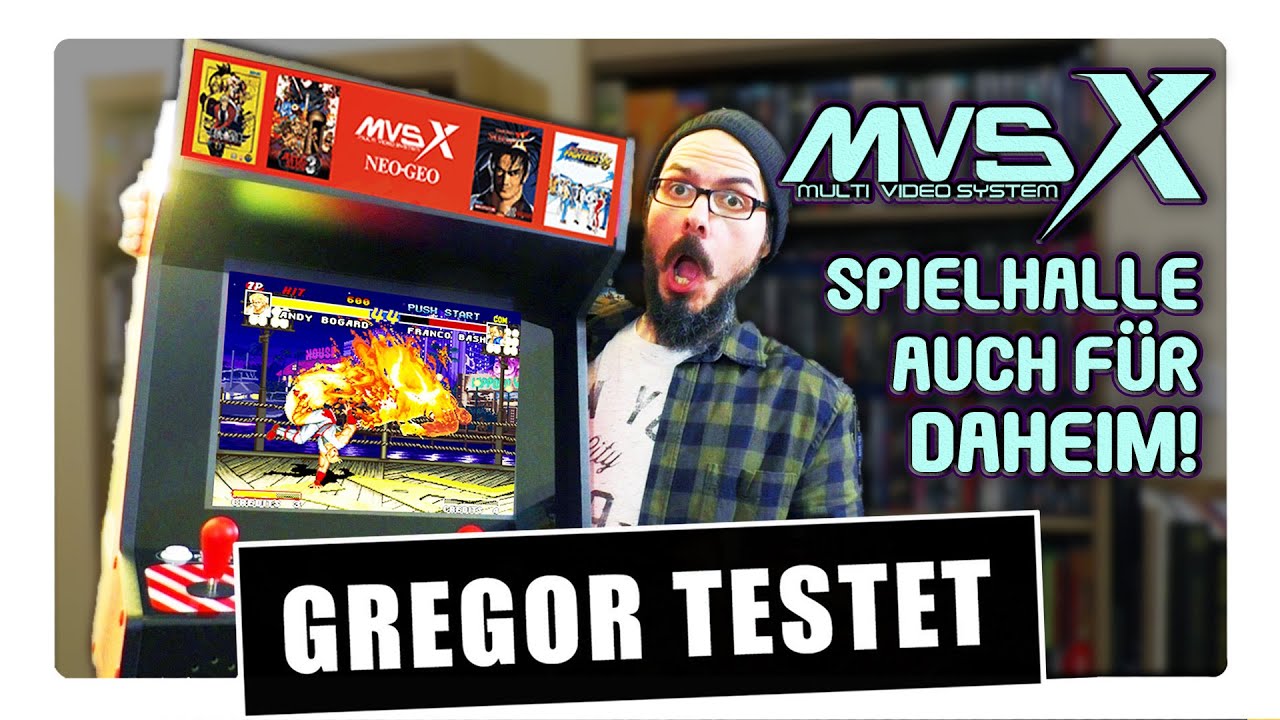 MVSX Spielhallen-Automat im Hardware-Test ✰ SNKs NEOGEO-Arcade für das Wohnzimmer! (Review)