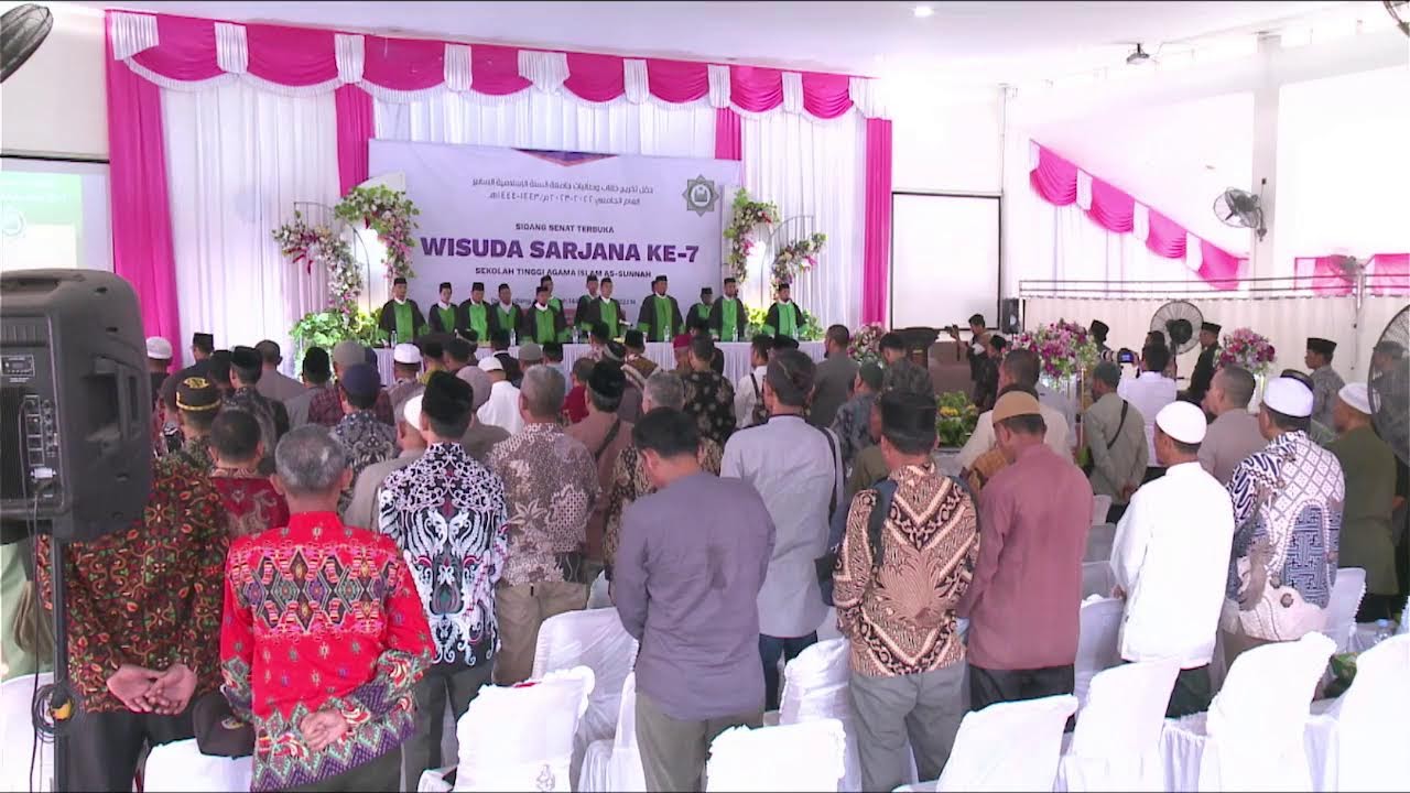 Wisuda Sarjana Ke-7 Sekolah Tinggi Agama Islam As-Sunnah