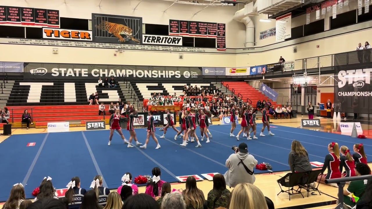 Mount Si High School Wildcats | WIAA State Cheerleading Championships 2024
