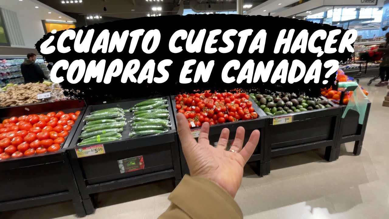 ¿Cuanto cuesta hacer compras en Canadá? | Haciendo compras en Costco y Metro