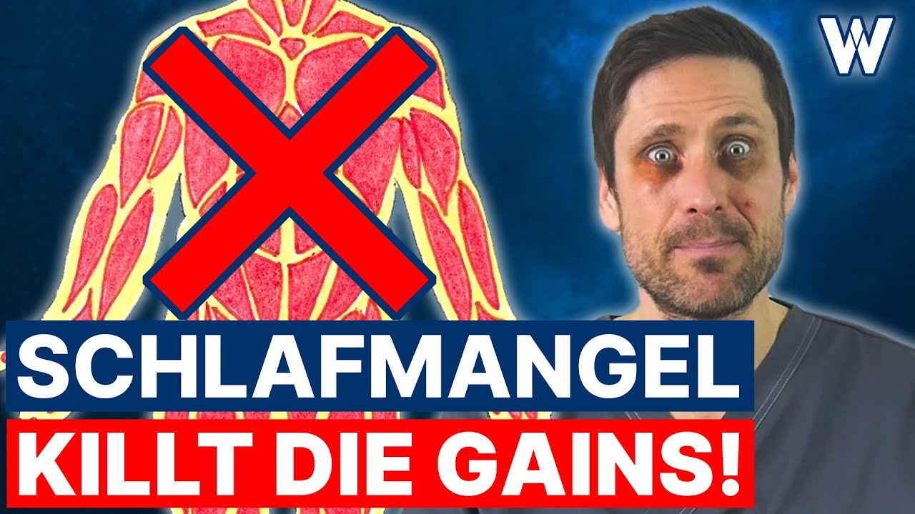 Sportkiller Schlafmangel: Kein Muskelwachstum. So zerst&ouml;rt fehlender Schlaf das Training!