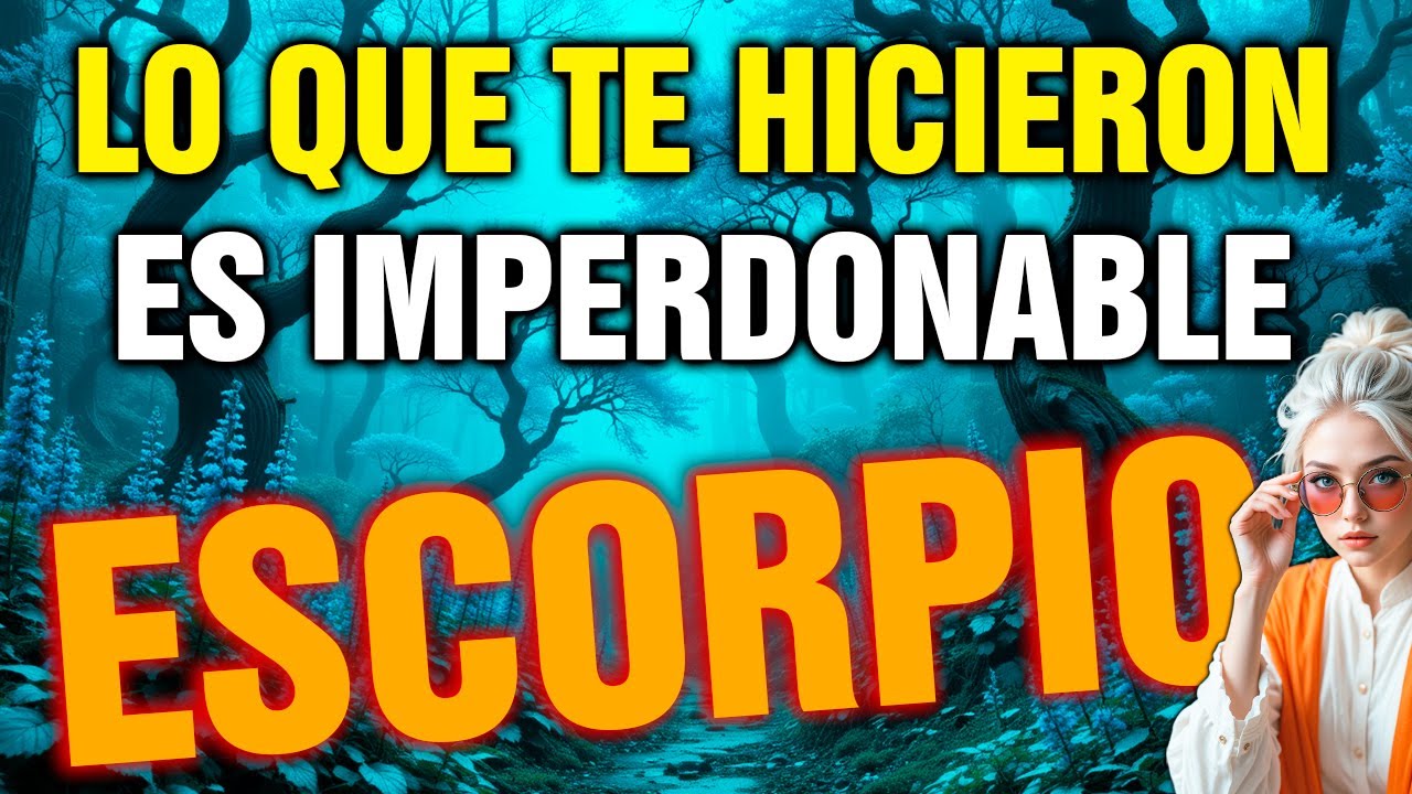 escorpio 🔥 HOY SE ROMPE el ENGAÑO… las MÁSCARAS CAEN y la VERDAD es TERRIBLE 😨😶‍🌫️