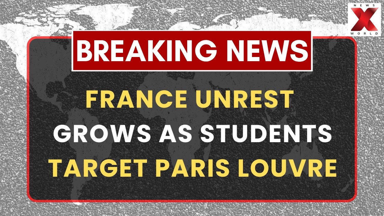 Louvre Blocked In Paris As Students Protest France&rsquo;s Public Services Crisis | NewsX World