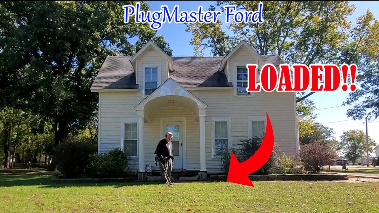 LOADED 1875 Yard FINDS SILVER Coins Metal Detecting | PlugMaster Ford | Anfibio | Equinox