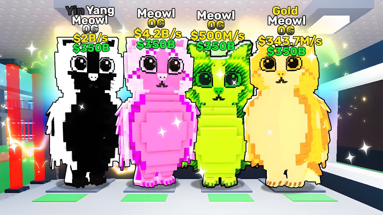 I BUILT AN ENTIRE ARMY OF MEOWLS IN STEAL A BRAINROT