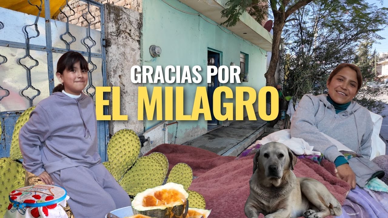 “NO TENGO PALABRAS PARA DAR LAS GRACIAS, DIOS LOS BENDIGA A TODOS”
