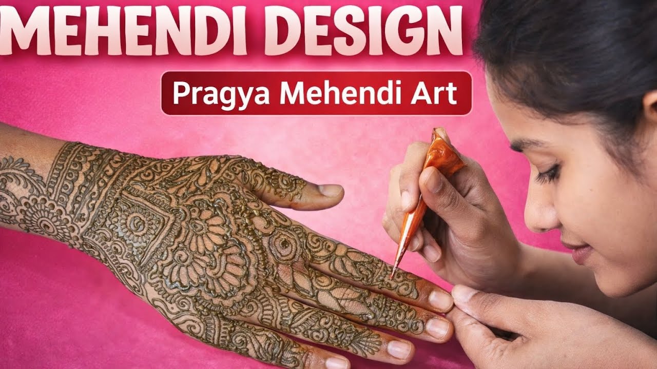Latest Full Hand Mehndi Design 2026 | न्यू मेहंदी डिजाइन | Pragya Mehndi Art #mehndi 