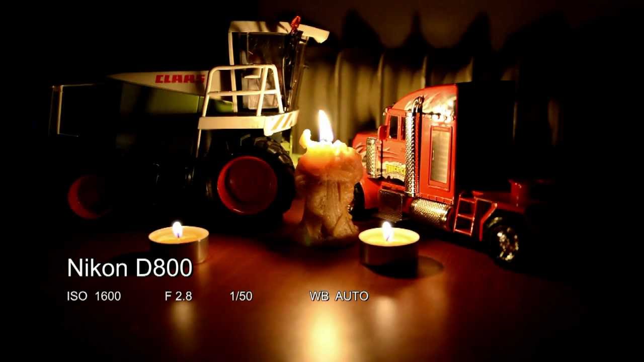 Canon Legria HF G25 low light test vs Panasonic GH2 a Nikon D800.mp4
