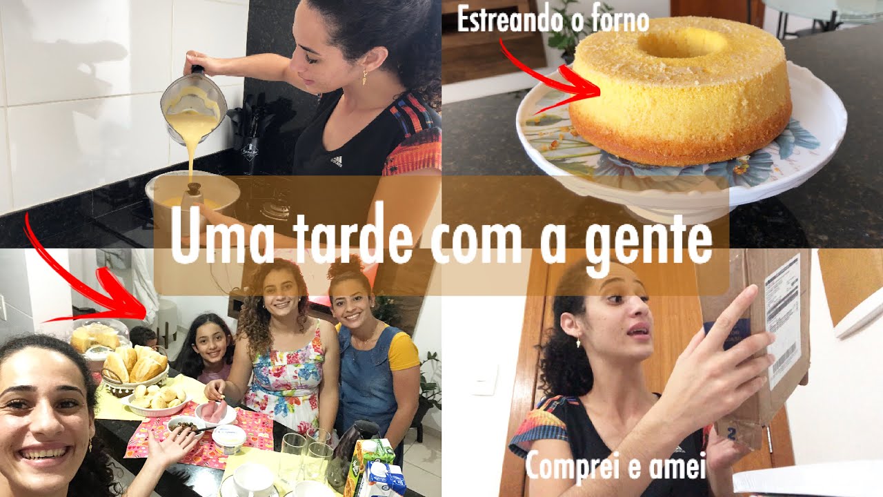 Estreamos o forno, aproveitei para receber minhas irmãs || recebidos & comprei meu devocional e amei