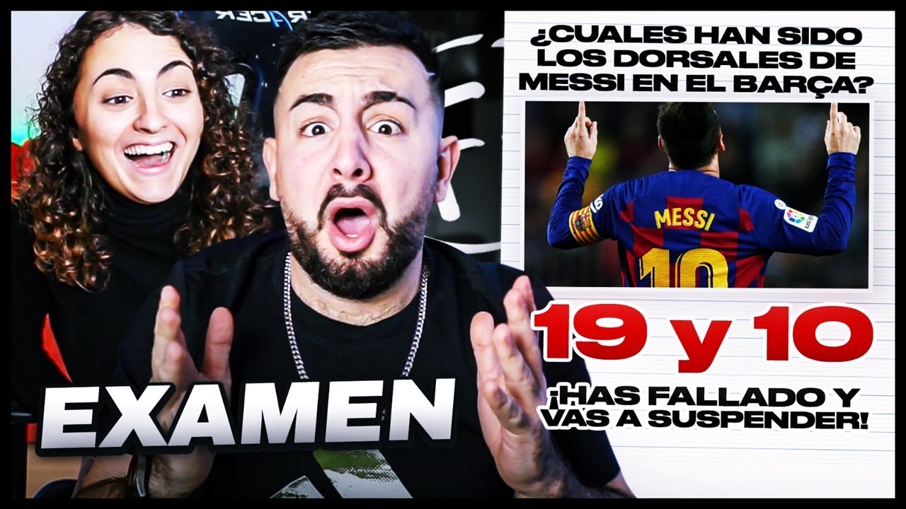 MI NOVIA ME HACE UN EXAMEN 99,9% IMPOSIBLE DE FUTBOL...