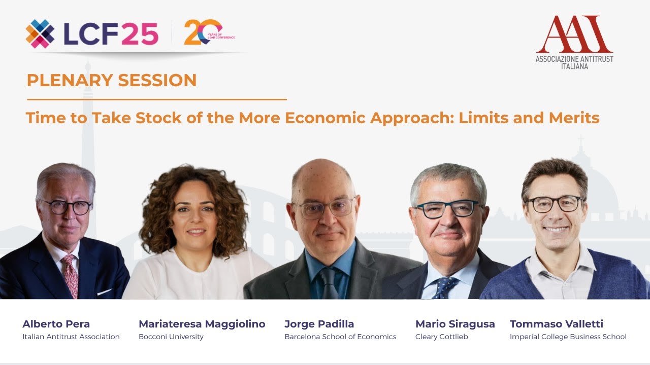 LCF5 - Time to Take Stock of the More Economic Approach: Limits and Merits