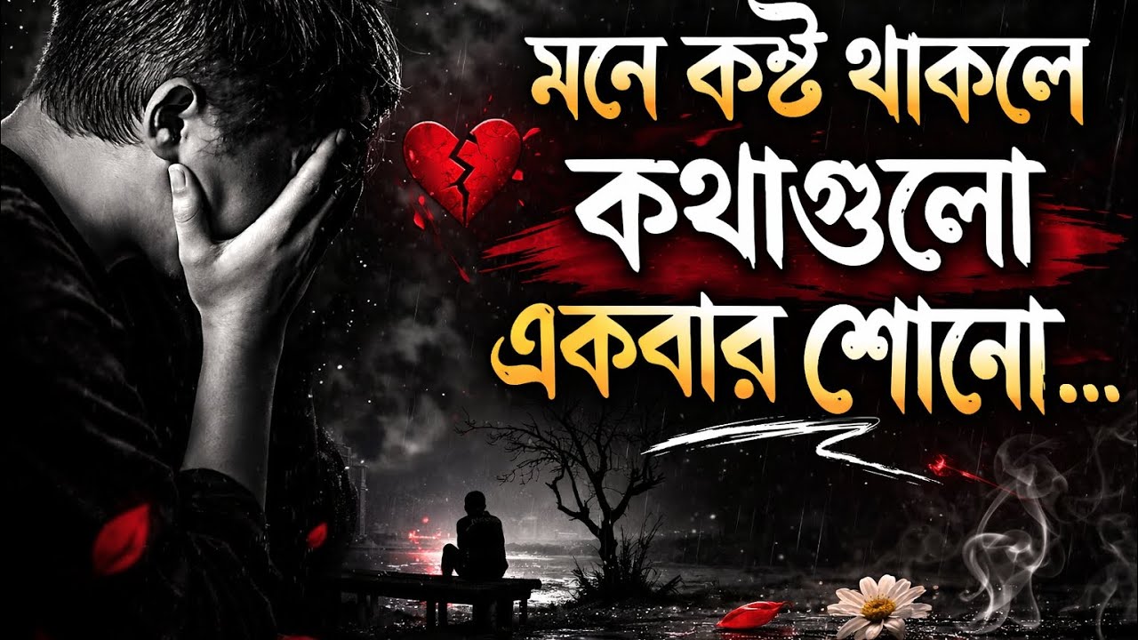 মনে কষ্ট থাকলে কথাগুলো একবার শোনো..হৃদয় ছুঁয়ে যাওয়া কথা। 🍁