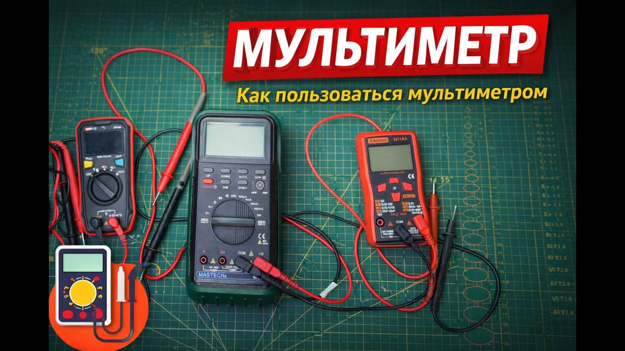 Мультиметр. Как пользоваться мультиметром. Инструкция к тестеру