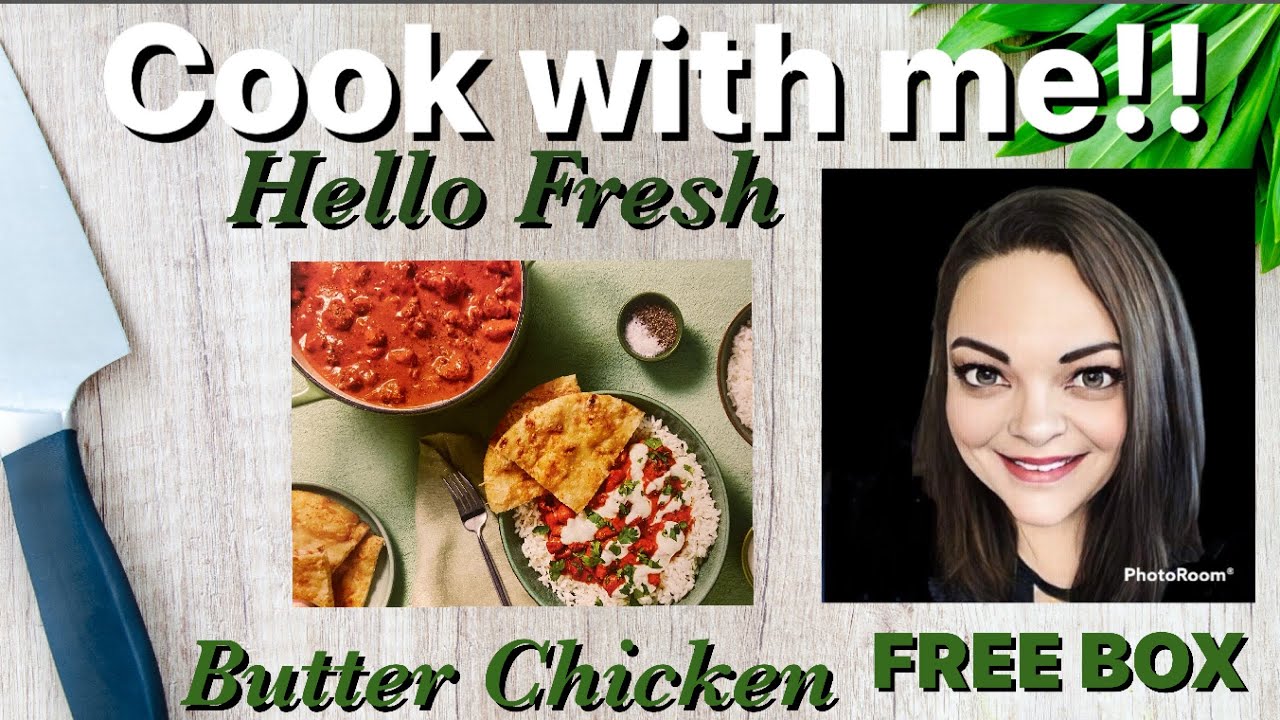 Готовьте вместе! Курица в масле от Hello Fresh + БЕСПЛАТНАЯ коробка