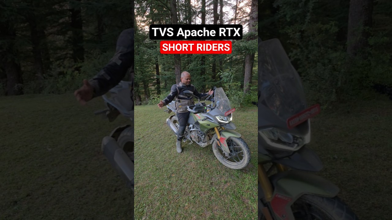 SEAT HEIGHT - Short Riders - TVS APACHE RTX
