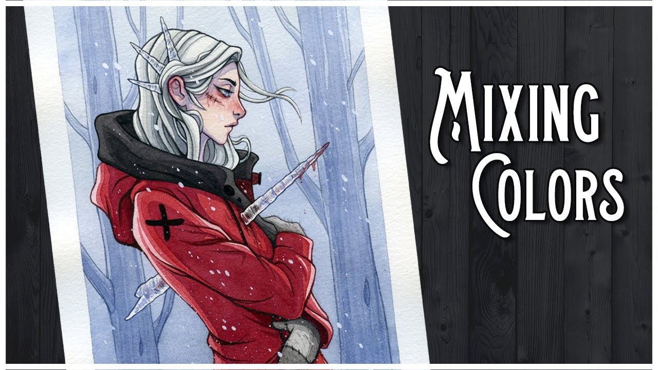 Mixing Colors ☾ Tips and Tricks with Watercolors