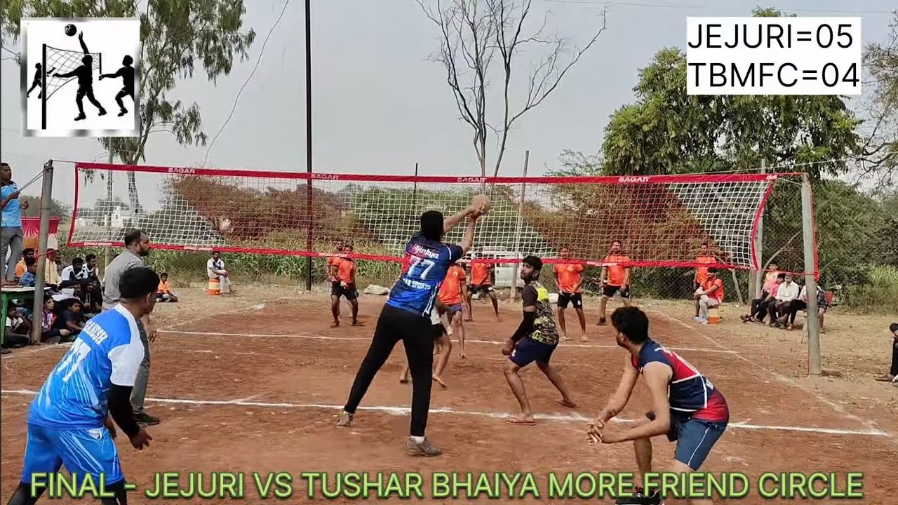 JEJURI VS TUSHAR BHAIYA MORE FRIEND CIRCLE | FINAL PART-1 | 11 JAN 2026 @BIJAWADI | #volleyball