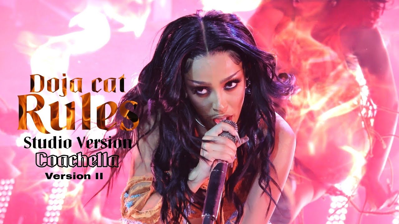 Doja Cat - Rules (Live Studio Version ll - Coachella 2022)