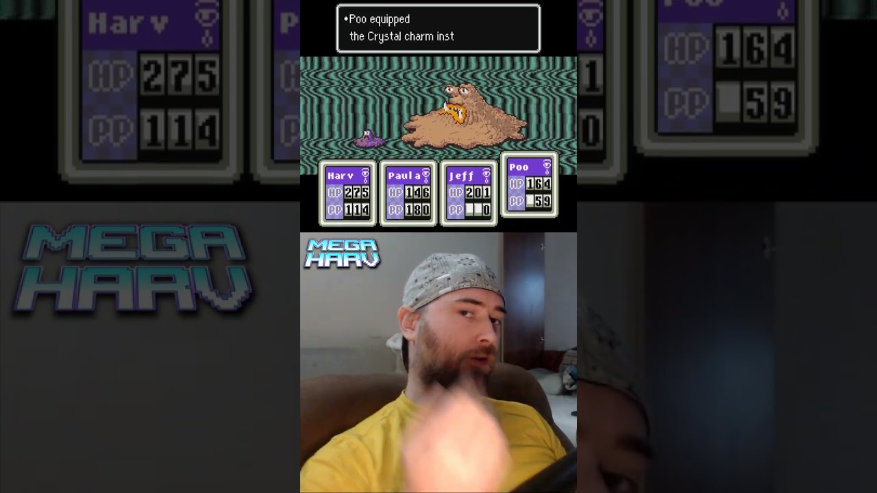 New Best Weapon for Poo in Earthbound!? #shorts