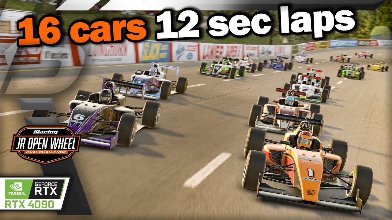 JR Open Wheel — Lanier National Speedway — геймплей iRacing