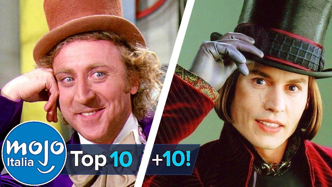 Top 10+10 CURIOSIT&Agrave; su WILLY WONKA e la FABBRICA di CIOCCOLATO che NON SAPEVI!