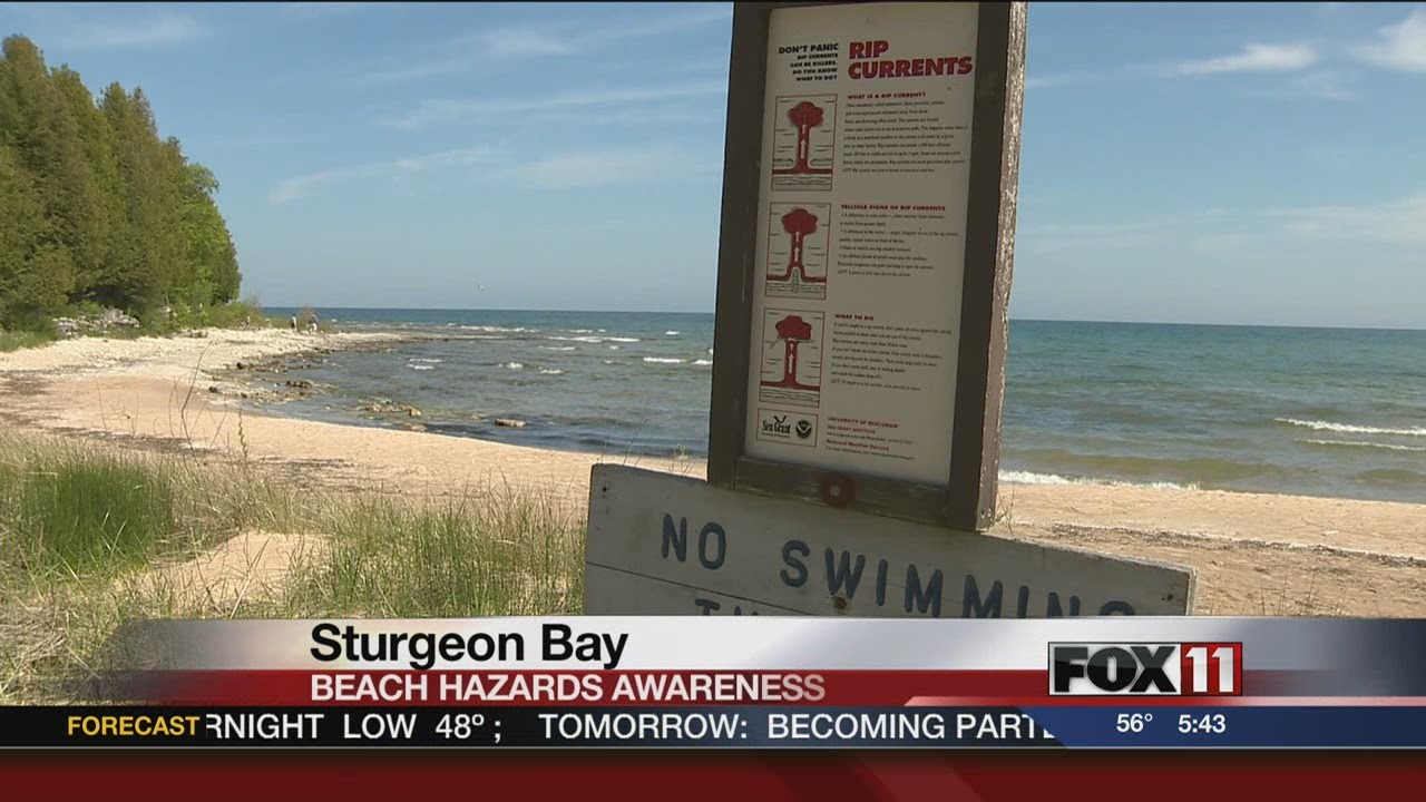 5PM THURS BEACH HAZARD AWARENESS