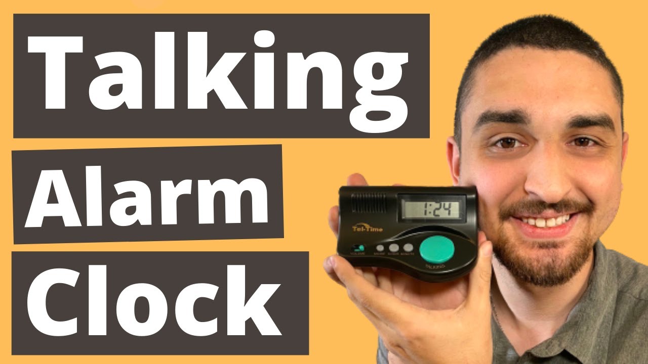 Tel Time Talking Alarm Clock Review