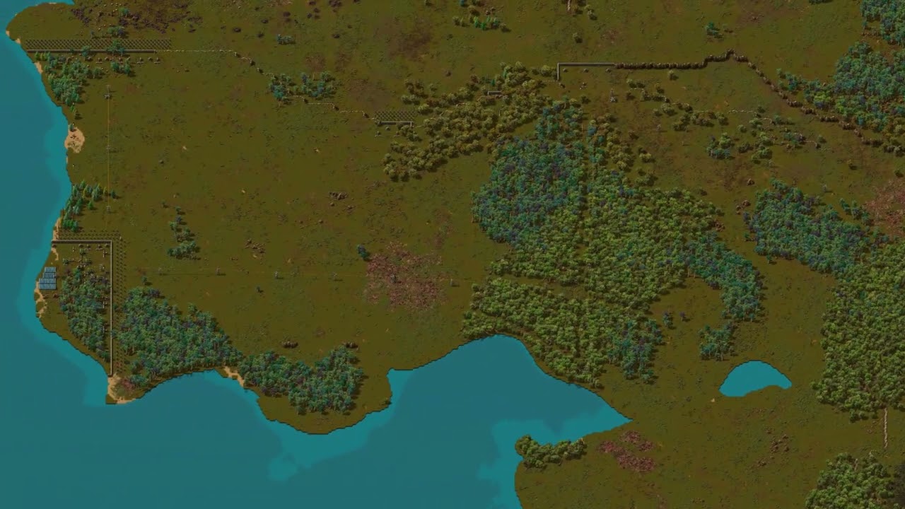 Factorio Nauvis 40h in 9 minutes #factorio #timelapse