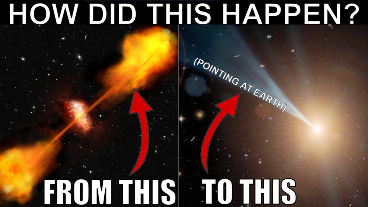 Somehow, Black Hole Jet Flipped 90 Degrees, Now Points at Earth