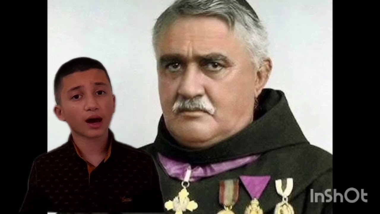 Gjuha shqipe nga poeti,Gjergj Fishta.Reciton : Geraldo Dervishllari