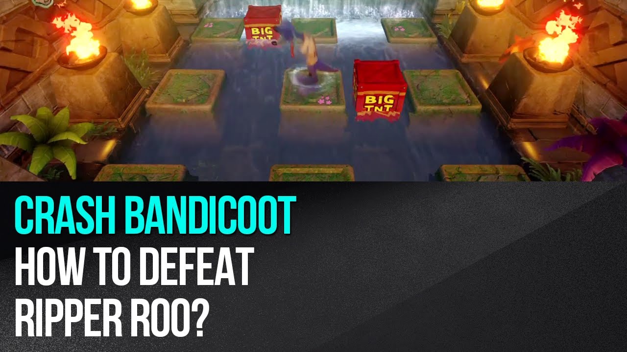 Crash Bandicoot - How to defeat Ripper Roo?