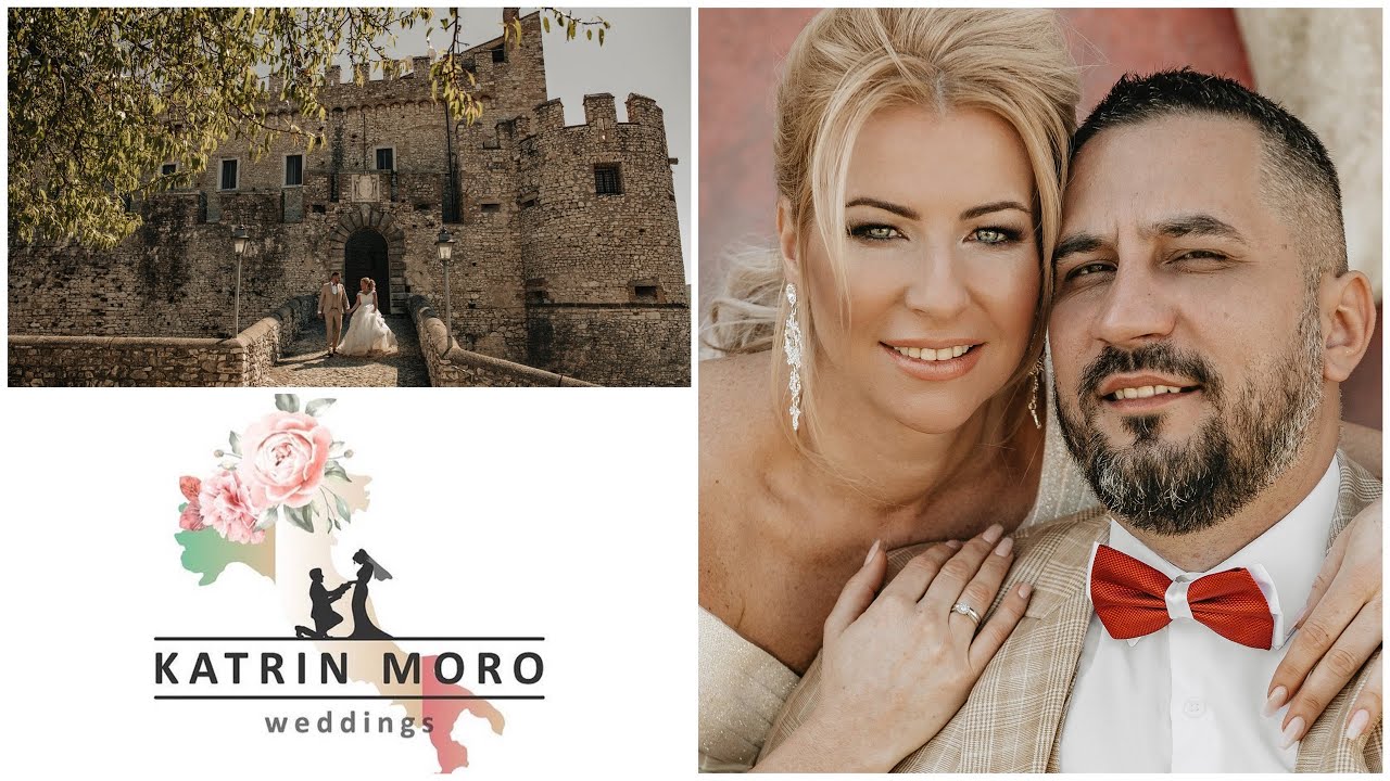 Свадьба в Италии | Agata & Oleg | Свадьба в замке, в Риме | Wedding in Italy - Katrin Moro Weddings
