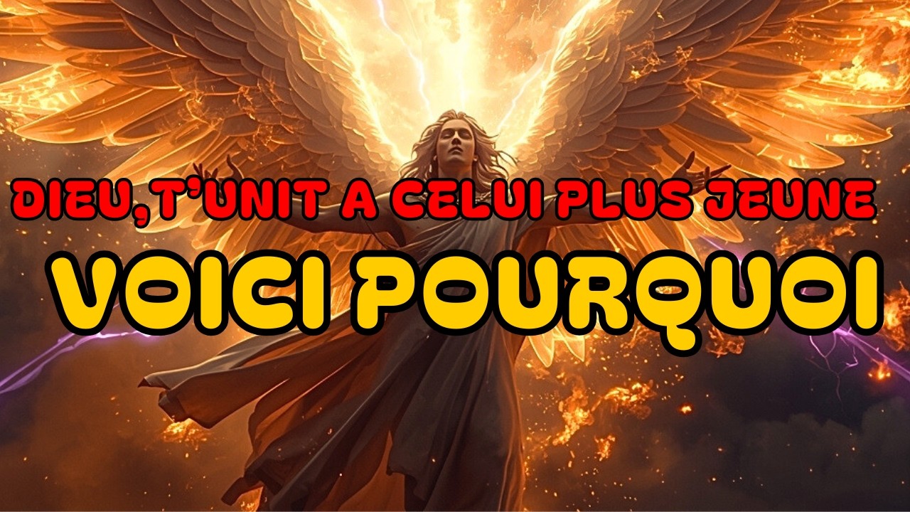 Élus : Dieu vous aligne avec un partenaire plus jeune 💞 La raison vous touchera…