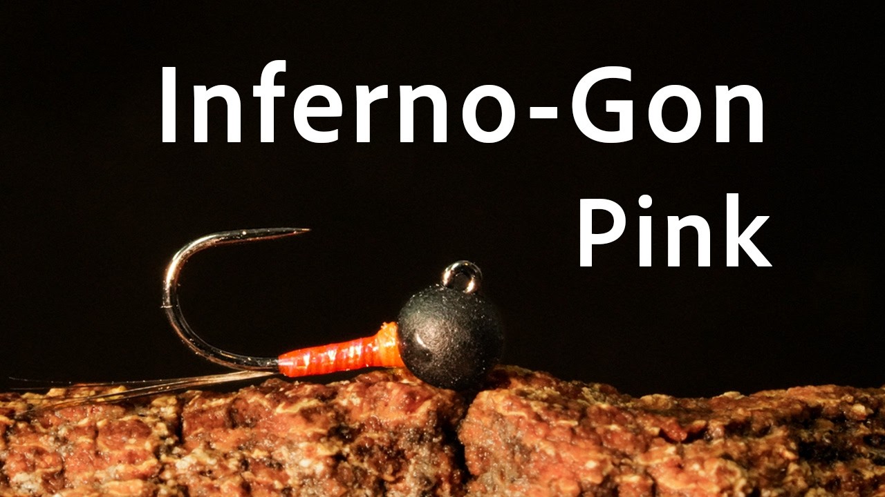 Как завязать мушку Inferno-Gon Pink | Урок по вязанию мушек