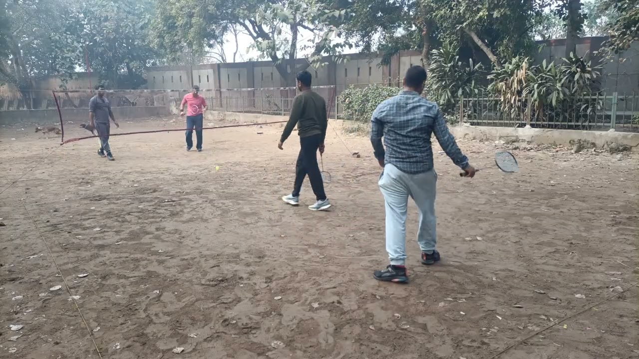 Badminton match with UPSC aspirants Delhi 🏸📚📖🔥🥶😶‍🌫️
