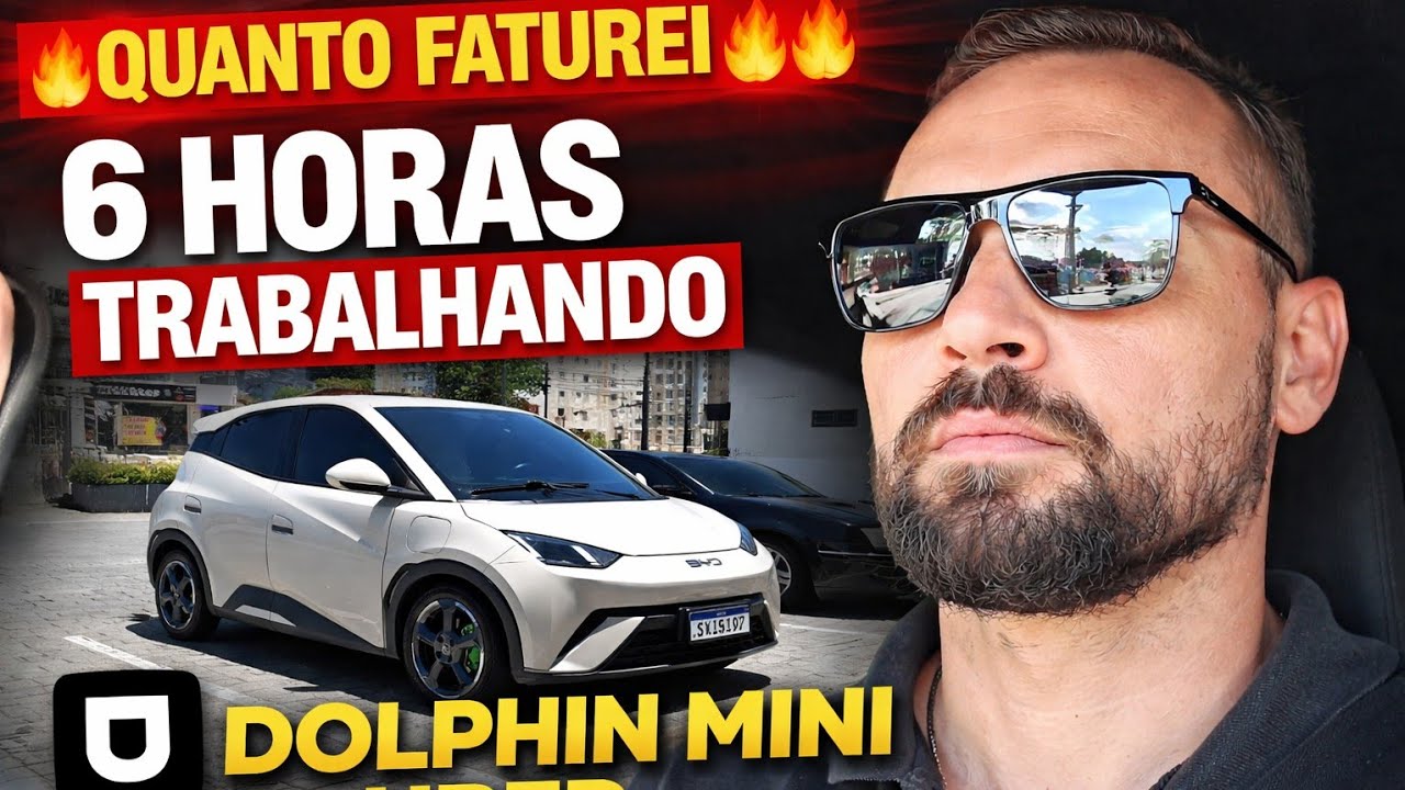 6hs de trabalho no app com meu dolphin mini, quanto faturei ?