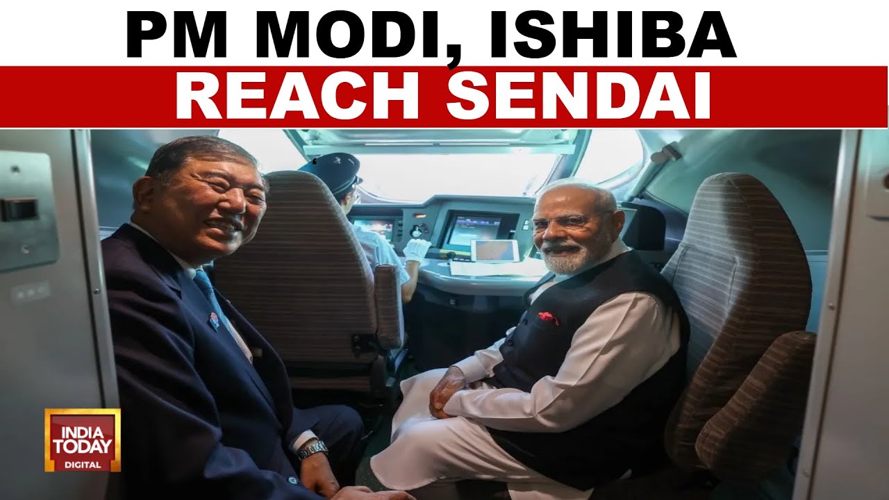 PM Modi, Ishiba's Bullet Train Ride As India & Japan Deepen Strategic Ties | India Today News