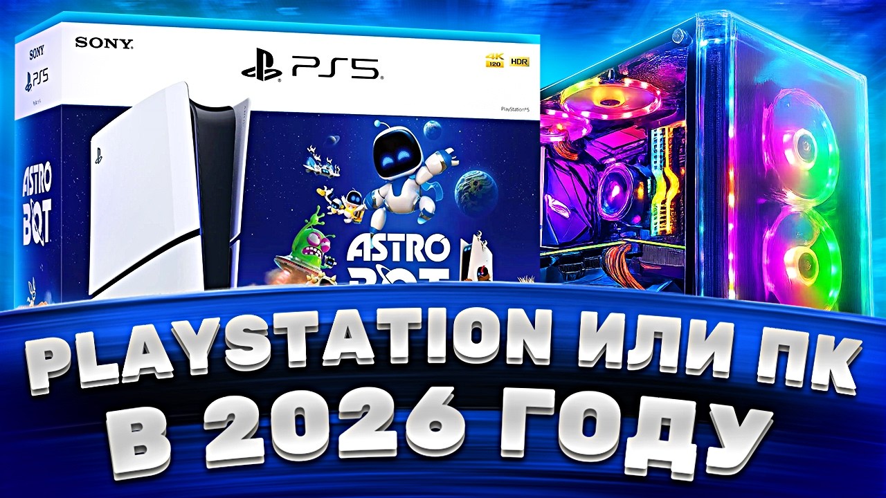PlayStation против ПК в 2026 &mdash; что выбрать?