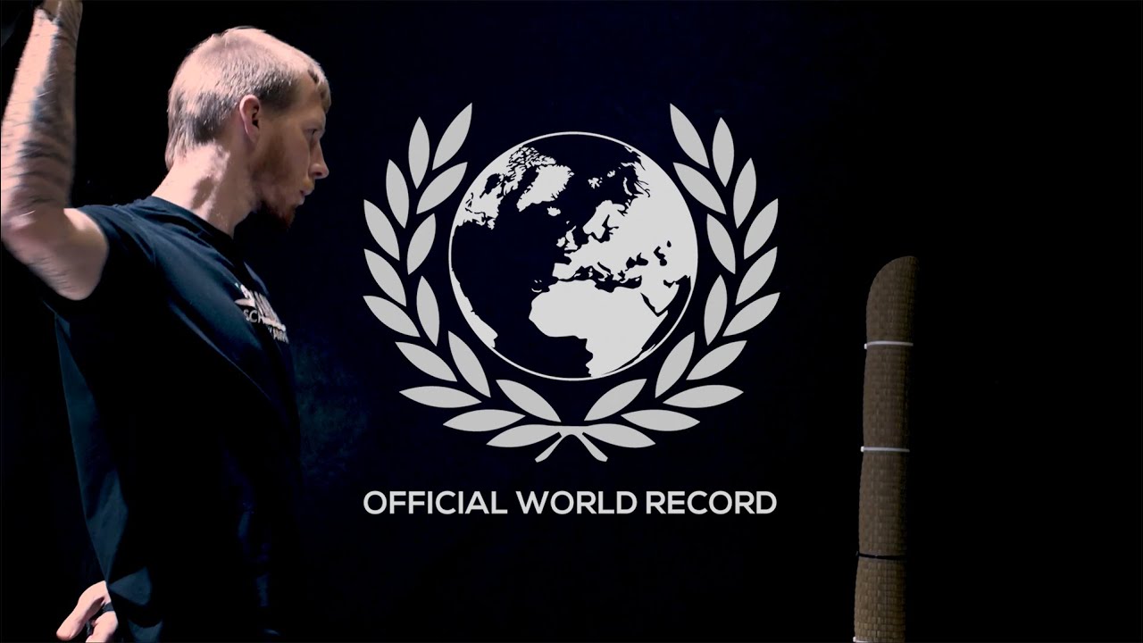 World Record Sword Cutting- SCHWERTWELTREKORD