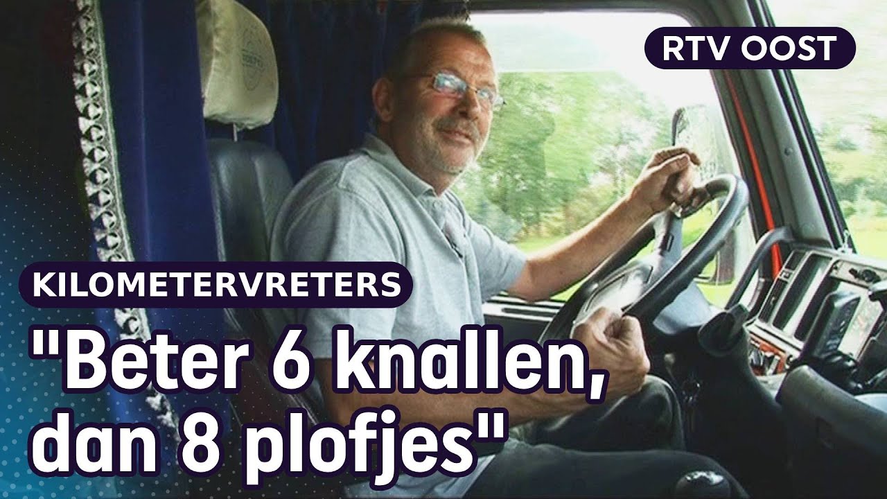 Harry rijdt liever in zijn torpedo-vrachtwagen dan een Scania V8 | RTV Oost