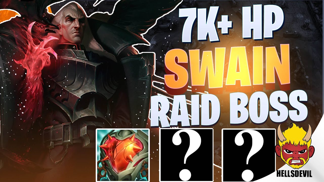 WILD RIFT | RAID BOSS SWAIN (7K+ HP) | Challenger Swain Gameplay | Guide & Build