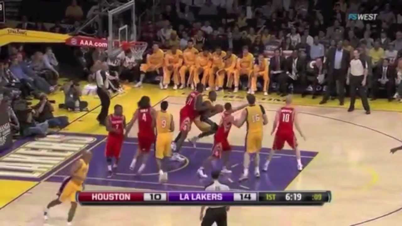 Andrew Bynum Post Move Clinic
