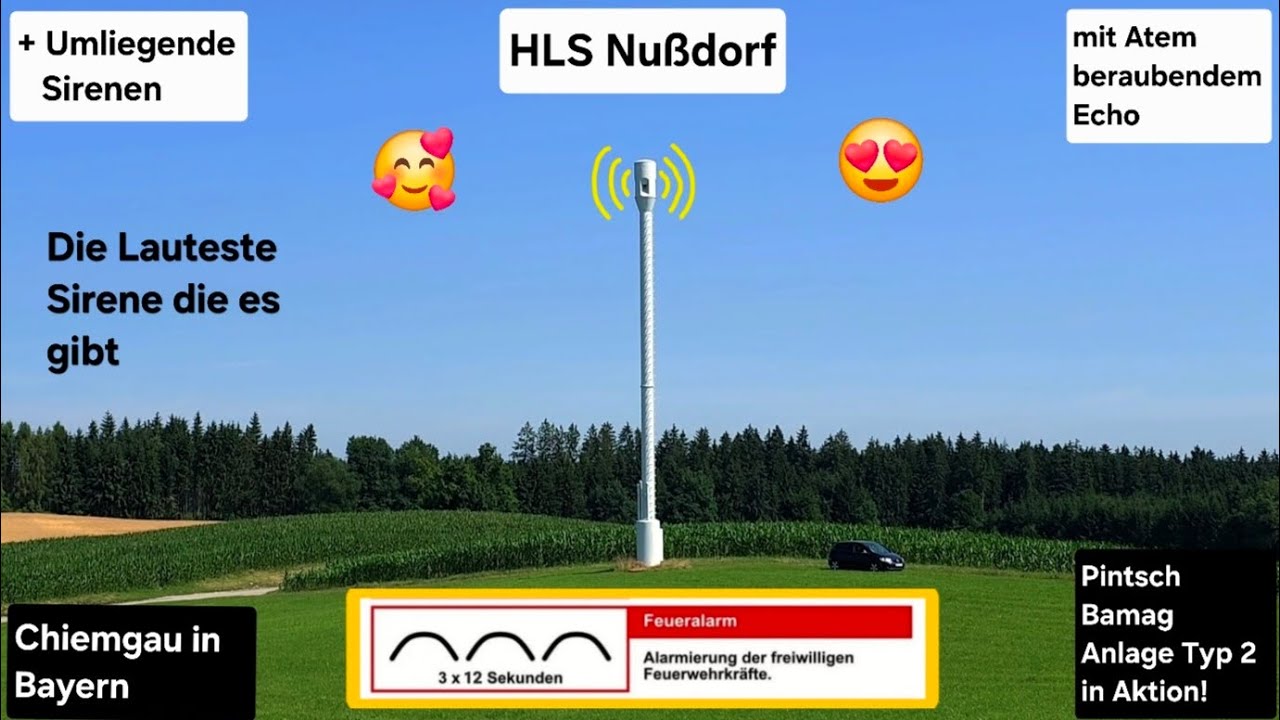 HLS in Nußdorf mit unglaublichem Schall | Pintsch Bamag Anlage 2 in Aktion! | 📍Nußdorf | 05.07.25