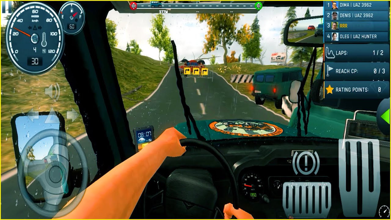Pushing the Limits: UAZ HUNTER Off-Road Racing Thrills! EP#217 - Road Rage Reloaded