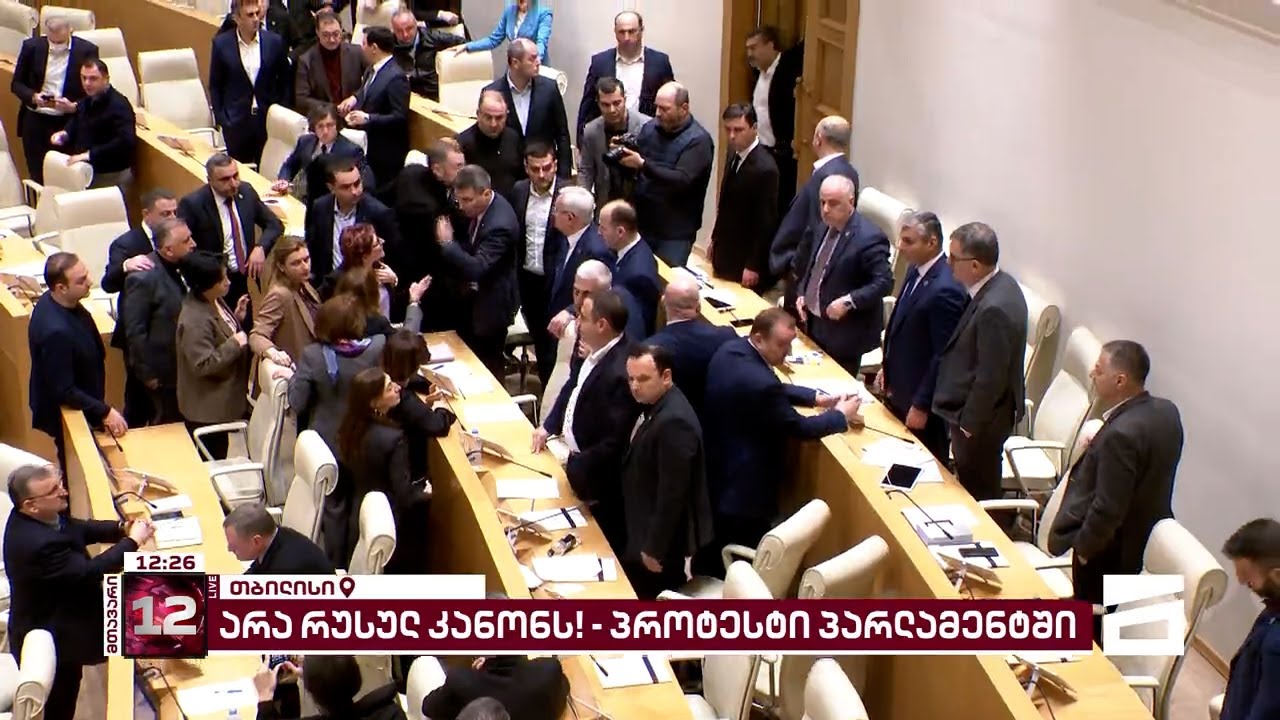 ჩხუბი პარლამენტში | 