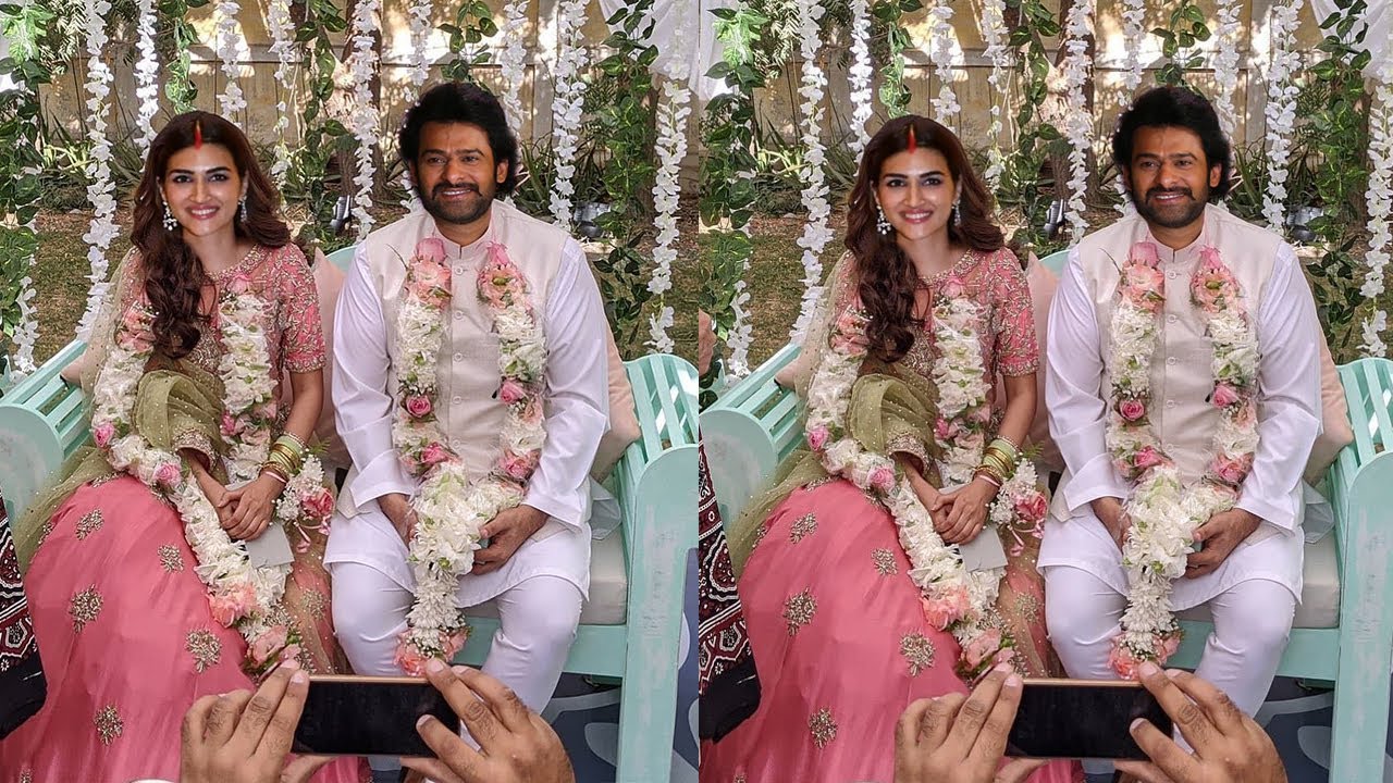 Prabhas & Kriti Sanon finally getting Married after success of Adipurush! Prabhas Wedding
