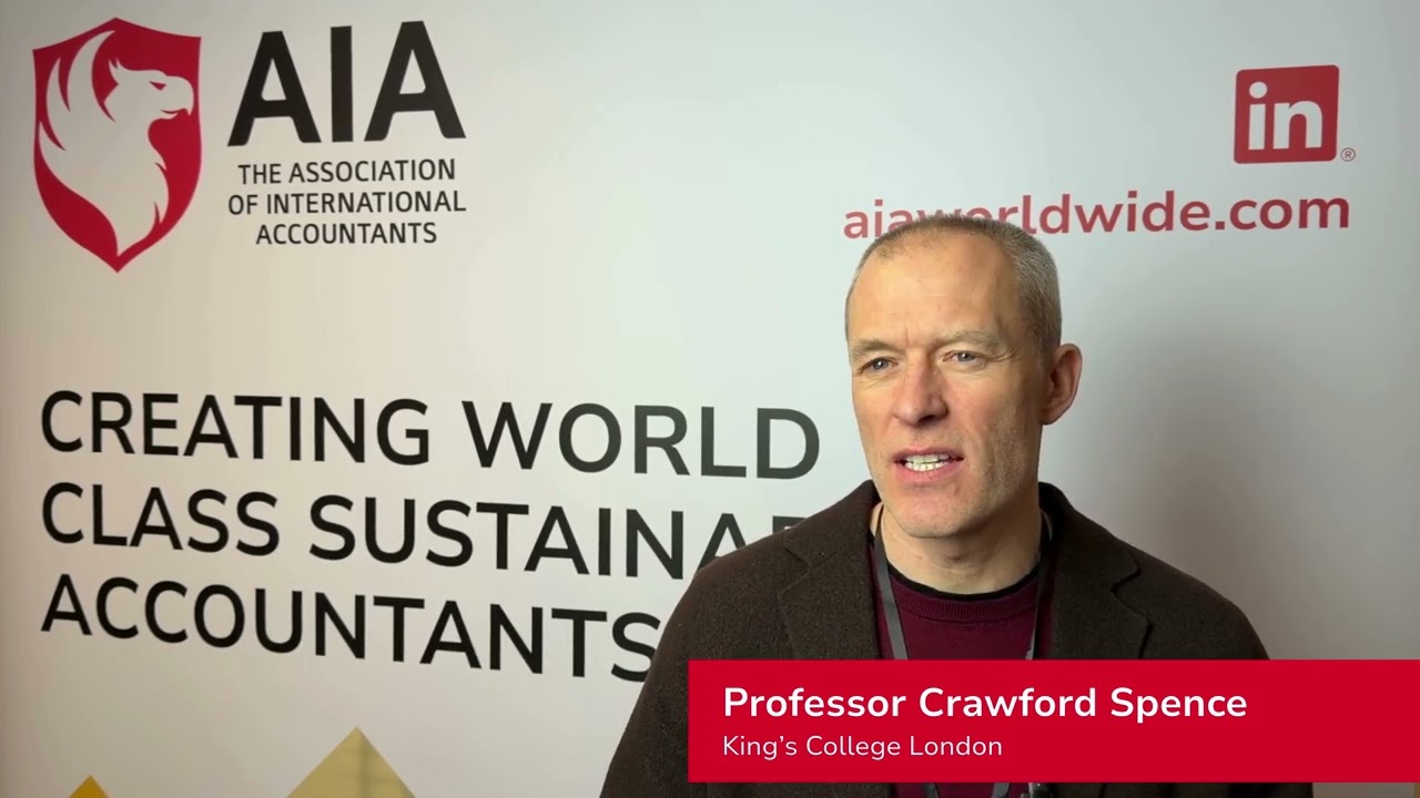 AI in Accounting: Mini Interview with Professor Crawford Spence | AIA Examiners' Conference 2026