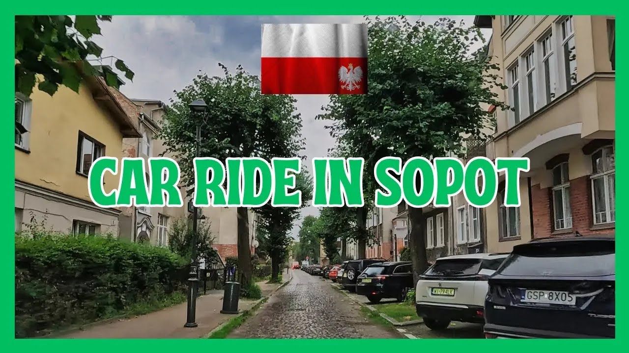 Поездка на машине в Сопоте, Польша - Лето 2024 🚗 🇵🇱